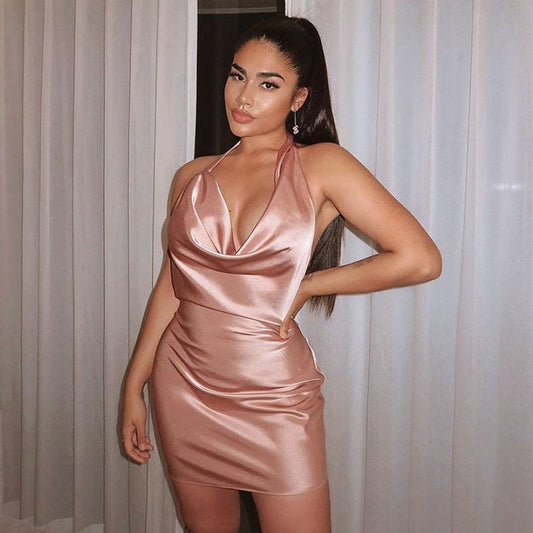 ESIN Satin Dress